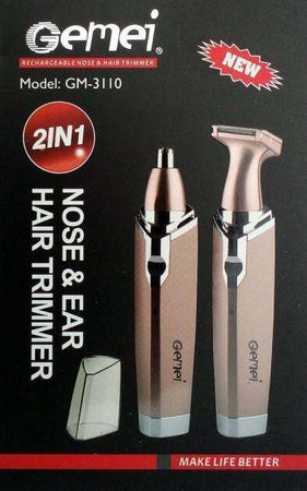 Trimmer-Rifinitore-A-Batteria-Gm-3110-Rasoio-Capelli-Naso-Ricaricabile-2-In-1