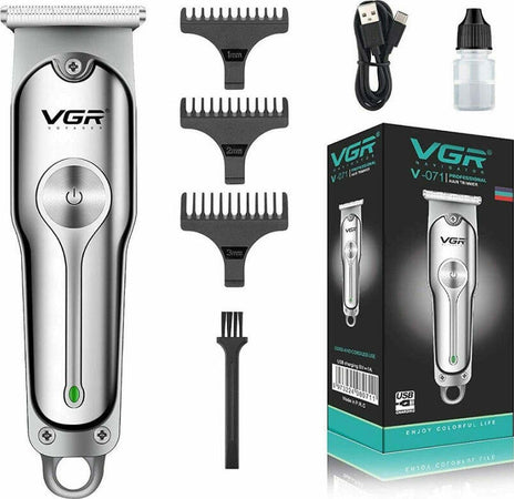 Trimmer-Vgr-V-071-Capelli-Barba-Corpo-Ricaricabile-Barbiere-Elettrico-Senza-Fili
