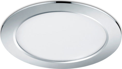 TRIO---FARETTO-PINDOS-AD-INCASSO-LED-TONDO-D.-22,5-CM-IN-METALLO-CROMATO-1x-SMD,-18W-·-1x-1500lm,-3000K***