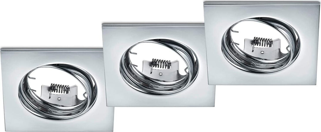 TRIO---KIT-3-FARETTI-JURA-QUADRATI-ORIENTABILI-CROMO-3x-GU10-·-max.-15W
