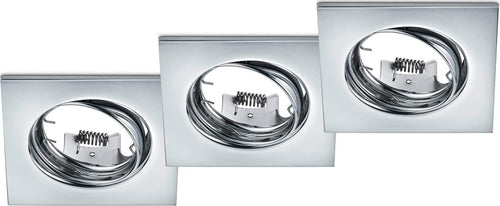 TRIO---KIT-3-FARETTI-JURA-QUADRATI-ORIENTABILI-CROMO-3x-GU10-·-max.-15W