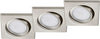 TRIO---KIT-3-FARETTI-LED-RILA-AD-INCASSO-QUADRATI-IN-NICKEL-OPACO-3x-SMD-LED,-5W-·-3x-450lm,-3000K