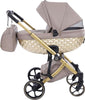Trio-Antes-Baby-Bubble-Dark-Beige/Gold-Nav.Satin-Telaio-Gold