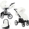 Trio BABYACTIVE Mommy Glossy White Pelle Silver  (da esposizione con possibili piccoli difetti) Prima infanzia/Passeggini carrozzine e accessori/Passeggini e carrozzine/Sistemi modulari La Casa Del Bebè - Napoli, Commerciovirtuoso.it