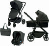 Trio Brevi Adon con Navicella Morbida Carbonio Prima infanzia/Passeggini carrozzine e accessori/Passeggini e carrozzine/Sistemi modulari La Casa Del Bebè - Napoli, Commerciovirtuoso.it