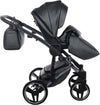Trio Junama Diamond Fluo in Pelle Grigio Telaio Titanio Navicella Nera Prima infanzia/Passeggini carrozzine e accessori/Passeggini e carrozzine/Sistemi modulari La Casa Del Bebè - Napoli, Commerciovirtuoso.it