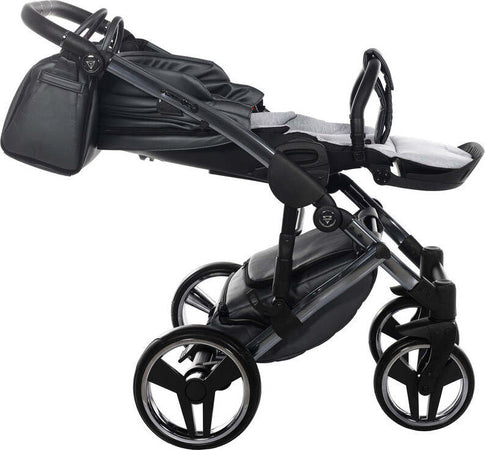 Trio Junama Diamond Fluo in Pelle Grigio Telaio Titanio Navicella Nera Prima infanzia/Passeggini carrozzine e accessori/Passeggini e carrozzine/Sistemi modulari La Casa Del Bebè - Napoli, Commerciovirtuoso.it