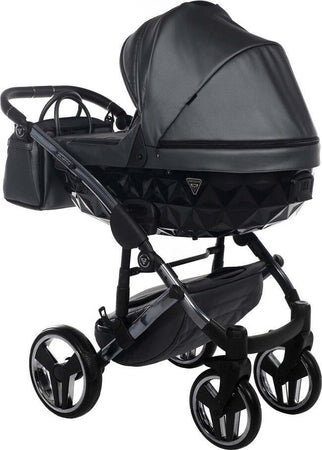 Trio Junama Diamond Fluo in Pelle Grigio Telaio Titanio Navicella Nera Prima infanzia/Passeggini carrozzine e accessori/Passeggini e carrozzine/Sistemi modulari La Casa Del Bebè - Napoli, Commerciovirtuoso.it