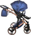 Trio Junama Diamond Fluo Pelle Blu Telaio Oro Navicella Nera Prima infanzia/Passeggini carrozzine e accessori/Passeggini e carrozzine/Sistemi modulari La Casa Del Bebè - Napoli, Commerciovirtuoso.it