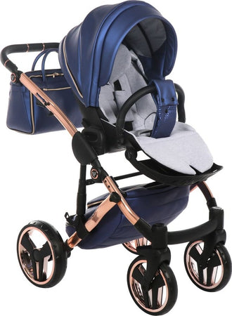 Trio Junama Diamond Fluo Pelle Blu Telaio Oro Navicella Nera Prima infanzia/Passeggini carrozzine e accessori/Passeggini e carrozzine/Sistemi modulari La Casa Del Bebè - Napoli, Commerciovirtuoso.it
