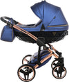 Trio Junama Diamond Fluo Pelle Blu Telaio Oro Navicella Nera Prima infanzia/Passeggini carrozzine e accessori/Passeggini e carrozzine/Sistemi modulari La Casa Del Bebè - Napoli, Commerciovirtuoso.it