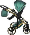 Trio Junama Diamond Fluo Pelle Verde Telaio Oro Navicella Nera Prima infanzia/Passeggini carrozzine e accessori/Passeggini e carrozzine/Sistemi modulari La Casa Del Bebè - Napoli, Commerciovirtuoso.it