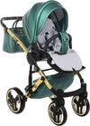 Trio Junama Diamond Fluo Pelle Verde Telaio Oro Navicella Nera Prima infanzia/Passeggini carrozzine e accessori/Passeggini e carrozzine/Sistemi modulari La Casa Del Bebè - Napoli, Commerciovirtuoso.it