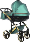 Trio Junama Diamond Fluo Pelle Verde Telaio Oro Navicella Nera Prima infanzia/Passeggini carrozzine e accessori/Passeggini e carrozzine/Sistemi modulari La Casa Del Bebè - Napoli, Commerciovirtuoso.it