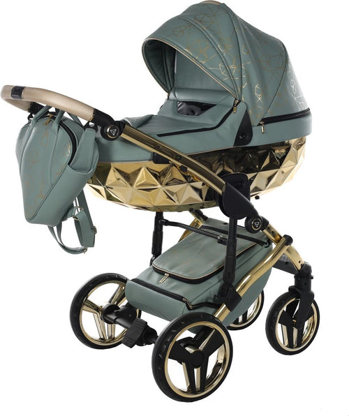 Trio Junama Diamond Heart Collection 3 in 1 Ecopelle-Kaki/Oro Giallo Prima infanzia/Passeggini carrozzine e accessori/Passeggini e carrozzine/Sistemi modulari La Casa Del Bebè - Napoli, Commerciovirtuoso.it