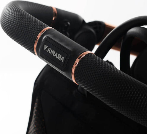 Trio Junama Diamond Individual Nero Telaio Oro Rosa Prima infanzia/Passeggini carrozzine e accessori/Passeggini e carrozzine/Sistemi modulari La Casa Del Bebè - Napoli, Commerciovirtuoso.it