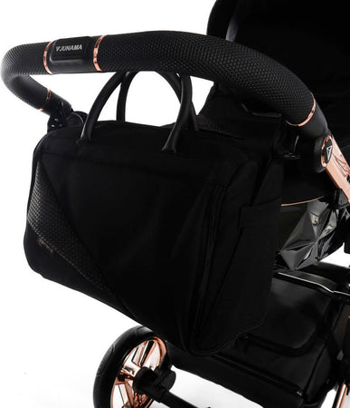 Trio Junama Diamond Individual Nero Telaio Oro Rosa Prima infanzia/Passeggini carrozzine e accessori/Passeggini e carrozzine/Sistemi modulari La Casa Del Bebè - Napoli, Commerciovirtuoso.it