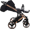 Trio Junama Diamond Individual Nero Telaio Oro Rosa Prima infanzia/Passeggini carrozzine e accessori/Passeggini e carrozzine/Sistemi modulari La Casa Del Bebè - Napoli, Commerciovirtuoso.it