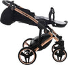 Trio Junama Diamond Individual Nero Telaio Oro Rosa Prima infanzia/Passeggini carrozzine e accessori/Passeggini e carrozzine/Sistemi modulari La Casa Del Bebè - Napoli, Commerciovirtuoso.it