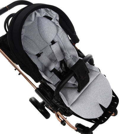 Trio Junama Diamond Individual Nero Telaio Oro Rosa Prima infanzia/Passeggini carrozzine e accessori/Passeggini e carrozzine/Sistemi modulari La Casa Del Bebè - Napoli, Commerciovirtuoso.it