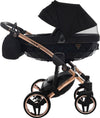 Trio Junama Diamond Individual Nero Telaio Oro Rosa Prima infanzia/Passeggini carrozzine e accessori/Passeggini e carrozzine/Sistemi modulari La Casa Del Bebè - Napoli, Commerciovirtuoso.it