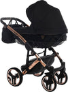Trio Junama Diamond Individual Nero Telaio Oro Rosa Prima infanzia/Passeggini carrozzine e accessori/Passeggini e carrozzine/Sistemi modulari La Casa Del Bebè - Napoli, Commerciovirtuoso.it