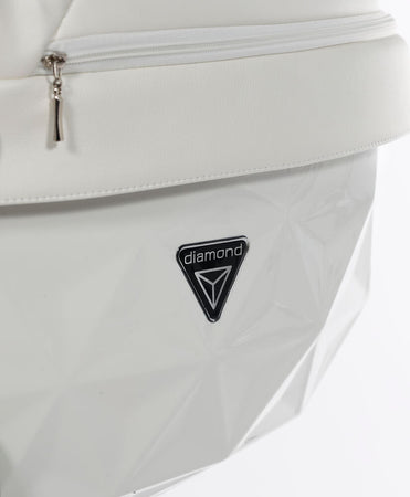 Trio Junama Diamond Individual Pelle Bianco Telaio Cromato Prima infanzia/Passeggini carrozzine e accessori/Passeggini e carrozzine/Sistemi modulari La Casa Del Bebè - Napoli, Commerciovirtuoso.it