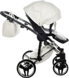Trio Junama Diamond Individual Pelle Bianco Telaio Cromato Prima infanzia/Passeggini carrozzine e accessori/Passeggini e carrozzine/Sistemi modulari La Casa Del Bebè - Napoli, Commerciovirtuoso.it