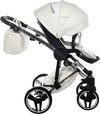 Trio Junama Diamond Individual Pelle Bianco Telaio Cromato Prima infanzia/Passeggini carrozzine e accessori/Passeggini e carrozzine/Sistemi modulari La Casa Del Bebè - Napoli, Commerciovirtuoso.it