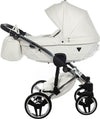 Trio Junama Diamond Individual Pelle Bianco Telaio Cromato Prima infanzia/Passeggini carrozzine e accessori/Passeggini e carrozzine/Sistemi modulari La Casa Del Bebè - Napoli, Commerciovirtuoso.it