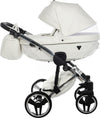 Trio Junama Diamond Individual Pelle Bianco Telaio Cromato Prima infanzia/Passeggini carrozzine e accessori/Passeggini e carrozzine/Sistemi modulari La Casa Del Bebè - Napoli, Commerciovirtuoso.it