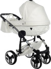 Trio Junama Diamond Individual Pelle Bianco Telaio Cromato Prima infanzia/Passeggini carrozzine e accessori/Passeggini e carrozzine/Sistemi modulari La Casa Del Bebè - Napoli, Commerciovirtuoso.it