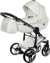 Trio Junama Diamond Individual Pelle Bianco Telaio Cromato Prima infanzia/Passeggini carrozzine e accessori/Passeggini e carrozzine/Sistemi modulari La Casa Del Bebè - Napoli, Commerciovirtuoso.it