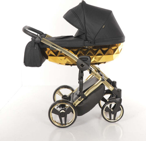 Trio Junama Diamond Mirror 3 in 1 Oro Giallo Telaio Oro Giallo Prima infanzia/Passeggini carrozzine e accessori/Passeggini e carrozzine/Sistemi modulari La Casa Del Bebè - Napoli, Commerciovirtuoso.it
