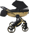 Trio Junama Diamond Mirror Satin Tessuto 3 in 1 Nero /Oro Giallo Telaio Oro Giallo Prima infanzia/Passeggini carrozzine e accessori/Passeggini e carrozzine/Sistemi modulari La Casa Del Bebè - Napoli, Commerciovirtuoso.it