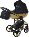 Trio Junama Diamond Mirror Satin Tessuto 3 in 1 Nero /Oro Giallo Telaio Oro Giallo Prima infanzia/Passeggini carrozzine e accessori/Passeggini e carrozzine/Sistemi modulari La Casa Del Bebè - Napoli, Commerciovirtuoso.it
