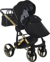 Trio Junama Diamond Mirror Satin Tessuto 3 in 1 Nero /Oro Giallo Telaio Oro Giallo Prima infanzia/Passeggini carrozzine e accessori/Passeggini e carrozzine/Sistemi modulari La Casa Del Bebè - Napoli, Commerciovirtuoso.it