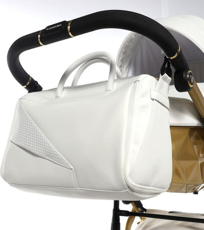 Trio Junama Diamond Mirror Satin V2 3 in 1 Pelle Bianco Nav Oro Telaio Oro Giallo Prima infanzia/Passeggini carrozzine e accessori/Passeggini e carrozzine/Sistemi modulari La Casa Del Bebè - Napoli, Commerciovirtuoso.it