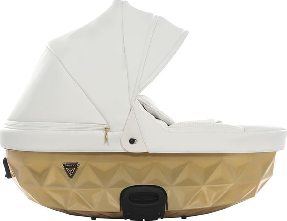 Trio Junama Diamond Mirror Satin V2 3 in 1 Pelle Bianco Nav Oro Telaio Oro Giallo Prima infanzia/Passeggini carrozzine e accessori/Passeggini e carrozzine/Sistemi modulari La Casa Del Bebè - Napoli, Commerciovirtuoso.it
