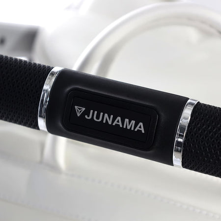 Trio Junama Diamond Mirror Satin V2 3 in 1 Pelle Bianco Navicella Grigio Telaio Cromato Prima infanzia/Passeggini carrozzine e accessori/Passeggini e carrozzine/Sistemi modulari La Casa Del Bebè - Napoli, Commerciovirtuoso.it