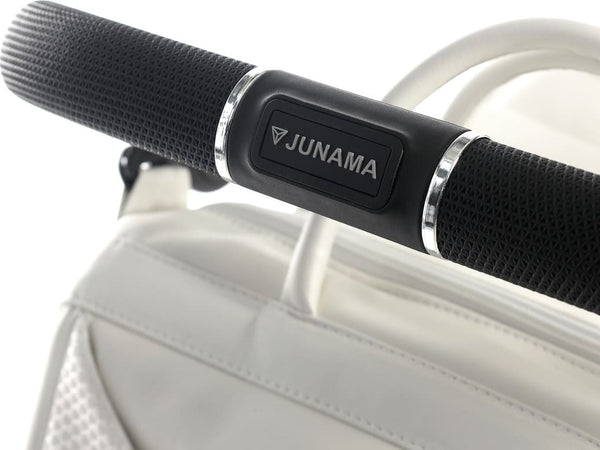 Trio Junama Diamond Mirror Satin V2 3 in 1 Pelle Bianco Navicella Grigio Telaio Cromato Prima infanzia/Passeggini carrozzine e accessori/Passeggini e carrozzine/Sistemi modulari La Casa Del Bebè - Napoli, Commerciovirtuoso.it