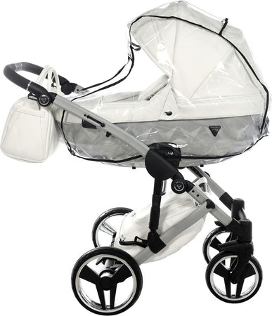 Trio Junama Diamond Mirror Satin V2 3 in 1 Pelle Bianco Navicella Grigio Telaio Cromato Prima infanzia/Passeggini carrozzine e accessori/Passeggini e carrozzine/Sistemi modulari La Casa Del Bebè - Napoli, Commerciovirtuoso.it
