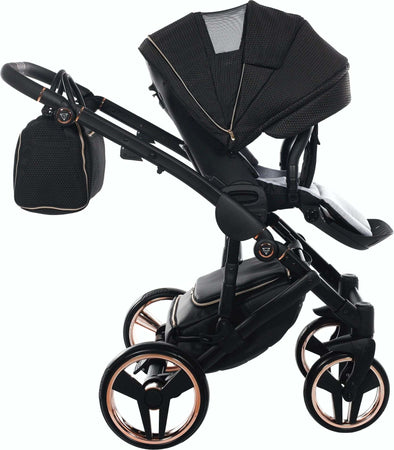 Trio Junama Diamond Mirror Satin V2 3 in 1 Tessuto Nero/Nav. Champagne Telaio Nero Prima infanzia/Passeggini carrozzine e accessori/Passeggini e carrozzine/Sistemi modulari La Casa Del Bebè - Napoli, Commerciovirtuoso.it