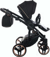 Trio Junama Diamond Mirror Satin V2 3 in 1 Tessuto Nero/Nav. Champagne Telaio Nero Prima infanzia/Passeggini carrozzine e accessori/Passeggini e carrozzine/Sistemi modulari La Casa Del Bebè - Napoli, Commerciovirtuoso.it