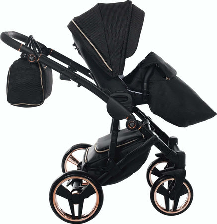 Trio Junama Diamond Mirror Satin V2 3 in 1 Tessuto Nero/Nav. Champagne Telaio Nero Prima infanzia/Passeggini carrozzine e accessori/Passeggini e carrozzine/Sistemi modulari La Casa Del Bebè - Napoli, Commerciovirtuoso.it