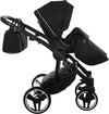 Trio Junama Diamond Mirror Satin V2 3 in 1 Tessuto Nero/Navicella Grey Telaio Nero Prima infanzia/Passeggini carrozzine e accessori/Passeggini e carrozzine/Sistemi modulari La Casa Del Bebè - Napoli, Commerciovirtuoso.it