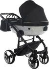 Trio Junama Diamond Mirror Satin V2 3 in 1 Tessuto Nero/Navicella Grey Telaio Nero Prima infanzia/Passeggini carrozzine e accessori/Passeggini e carrozzine/Sistemi modulari La Casa Del Bebè - Napoli, Commerciovirtuoso.it