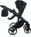Trio Junama Diamond Mirror Satin V2 3 in 1 Tessuto Nero/Oro Giallo Telaio Nero Prima infanzia/Passeggini carrozzine e accessori/Passeggini e carrozzine/Sistemi modulari La Casa Del Bebè - Napoli, Commerciovirtuoso.it