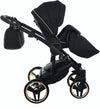 Trio Junama Diamond Mirror Satin V2 3 in 1 Tessuto Nero/Oro Giallo Telaio Nero Prima infanzia/Passeggini carrozzine e accessori/Passeggini e carrozzine/Sistemi modulari La Casa Del Bebè - Napoli, Commerciovirtuoso.it