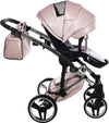 Trio Junama Diamond Mirror V2 3 in 1 Pelle Nav. Rosa/Silver Telaio Silver Prima infanzia/Passeggini carrozzine e accessori/Passeggini e carrozzine/Sistemi modulari La Casa Del Bebè - Napoli, Commerciovirtuoso.it